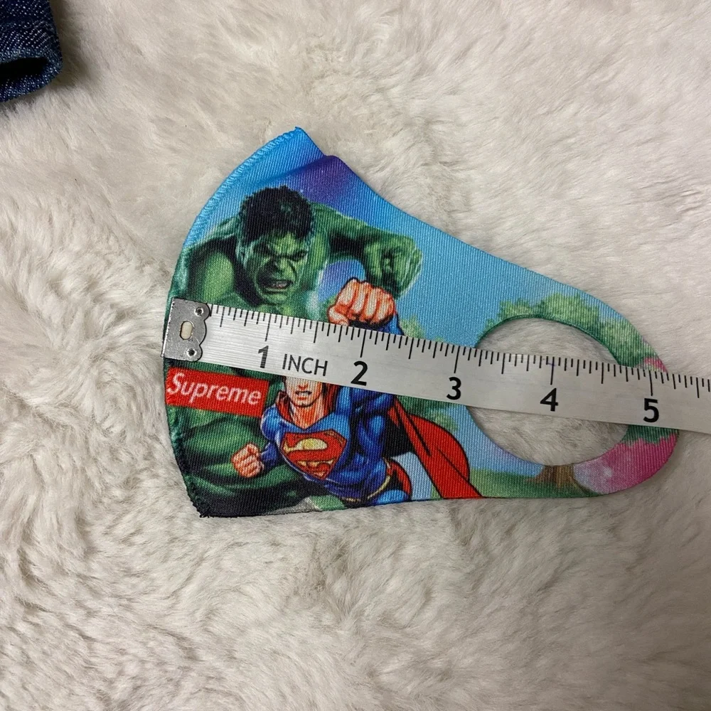 New toddler Supreme Superman face mask